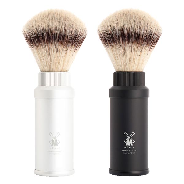 TRAVEL Brocha de afeitar de viaje Silvertip Fibre®.