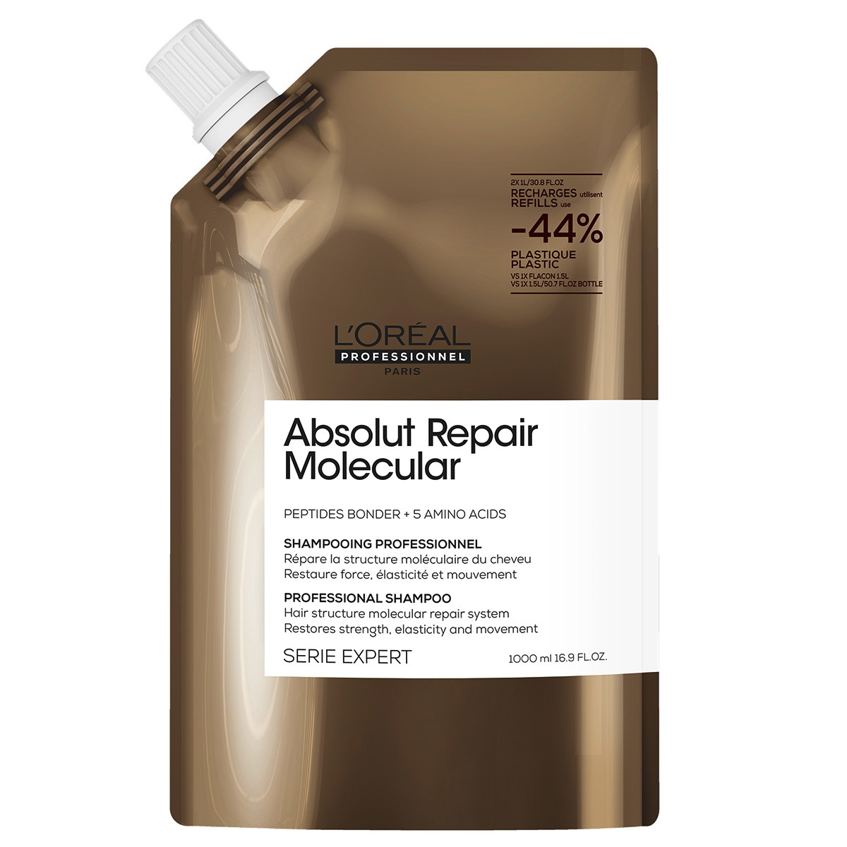 Serie Expert Absolut Repair Molecular Professional Shampoo Refill