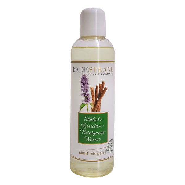Licorice face + cleansing water
