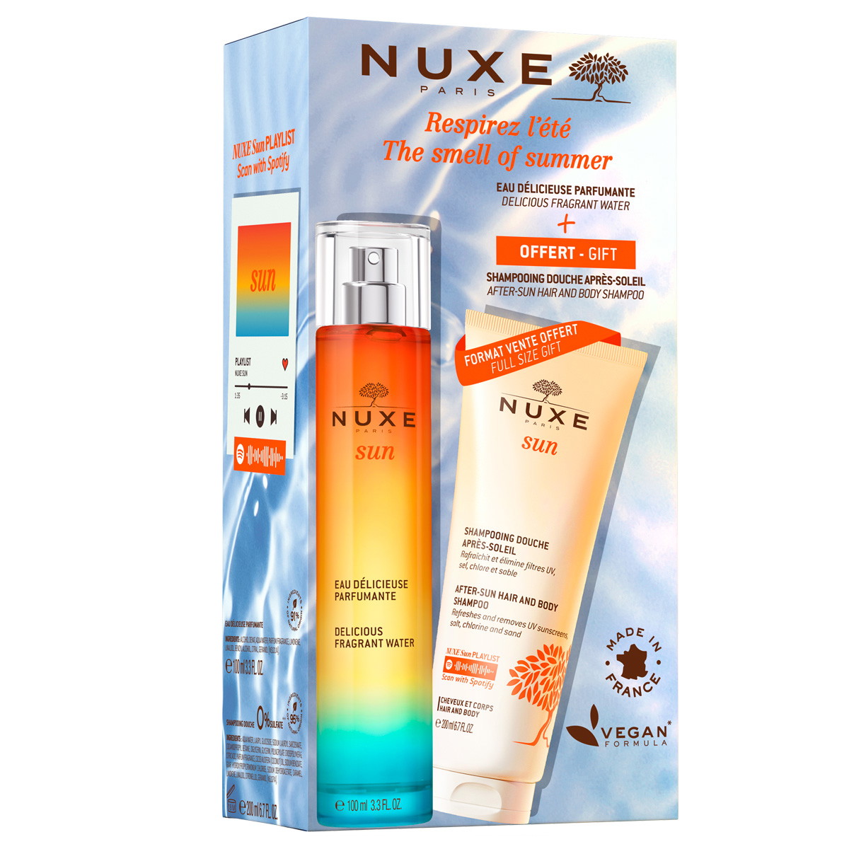 Sun The Smell of Summer Kit (Water 100ml + Shampoo 200ml)