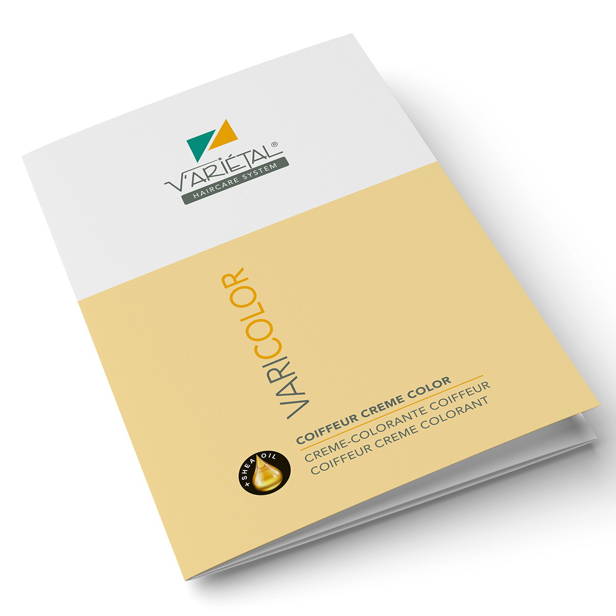 VARICOLOR Color card printed