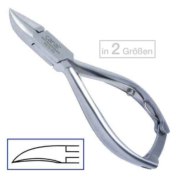 Nagelzange rostfrei 14 cm