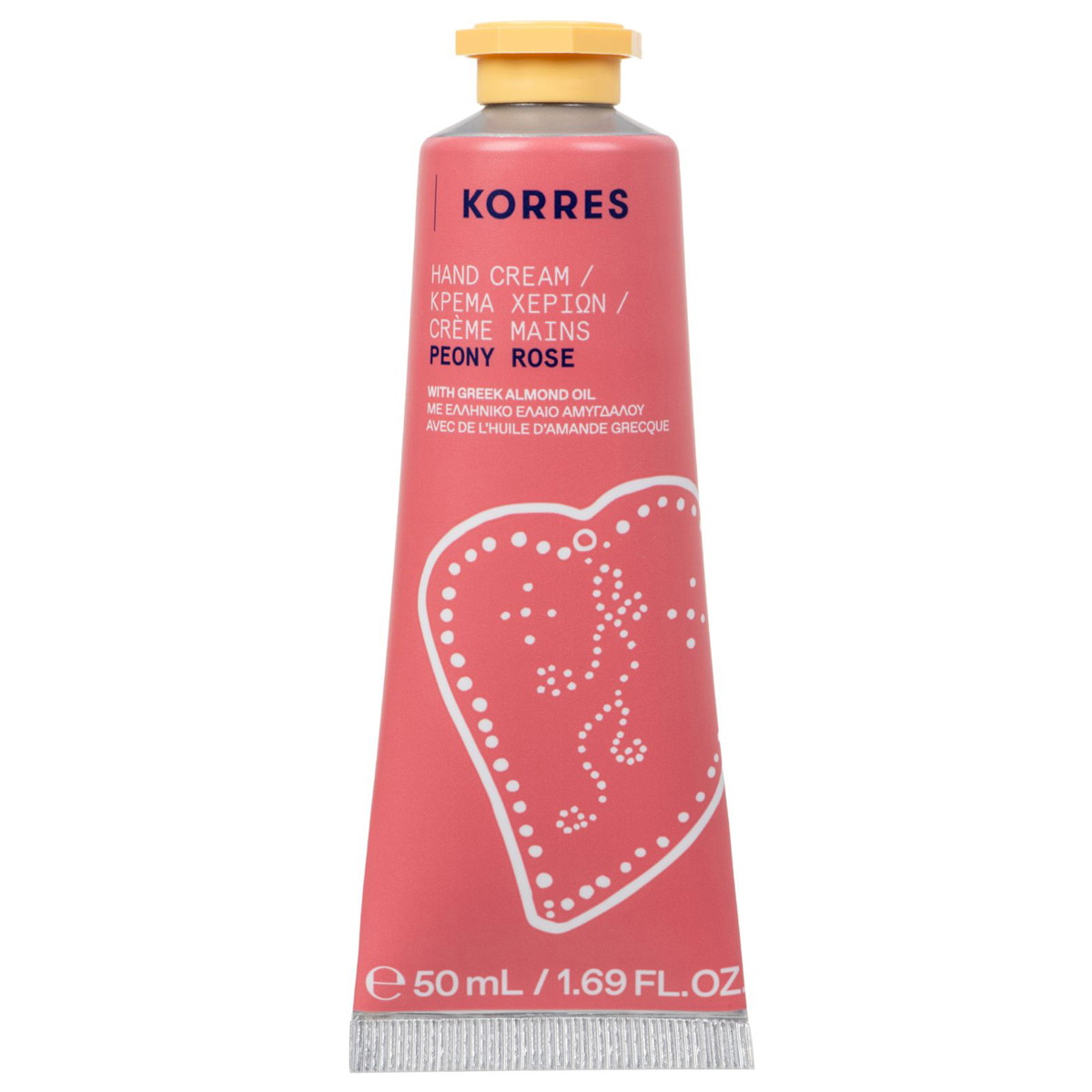 Crema mani alla rosa di peonia