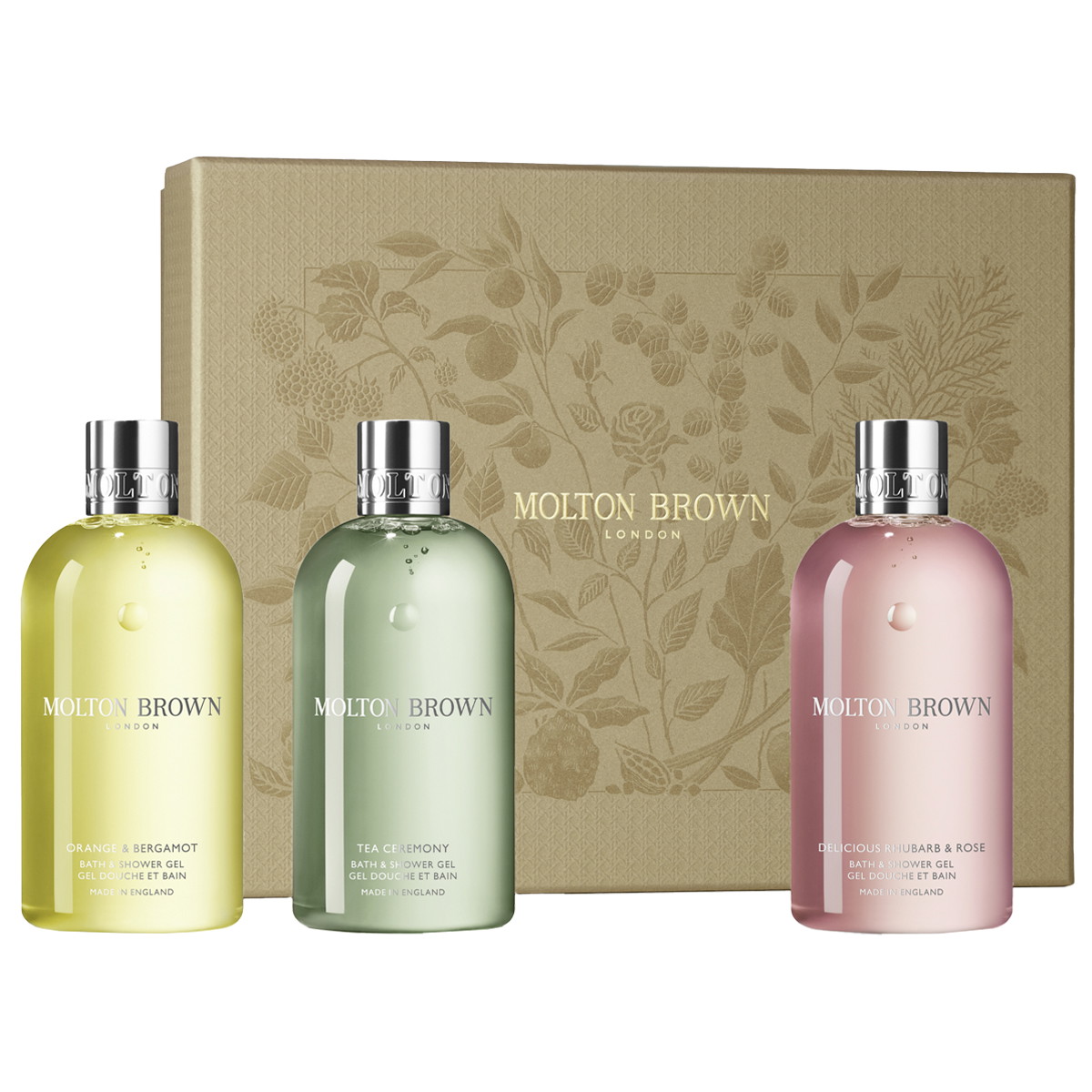 Floral & Green Trio Gift Set