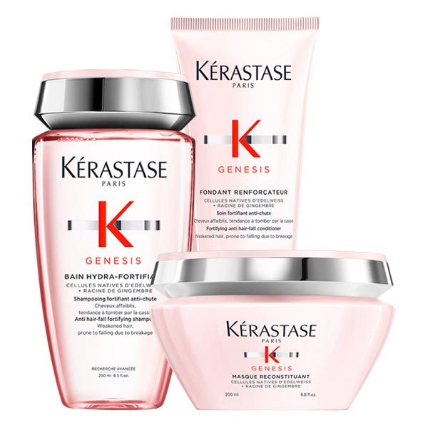 Genesis Hydra Trio Set (Shampoo 250ml + Conditioner 200ml + Maske 200ml)