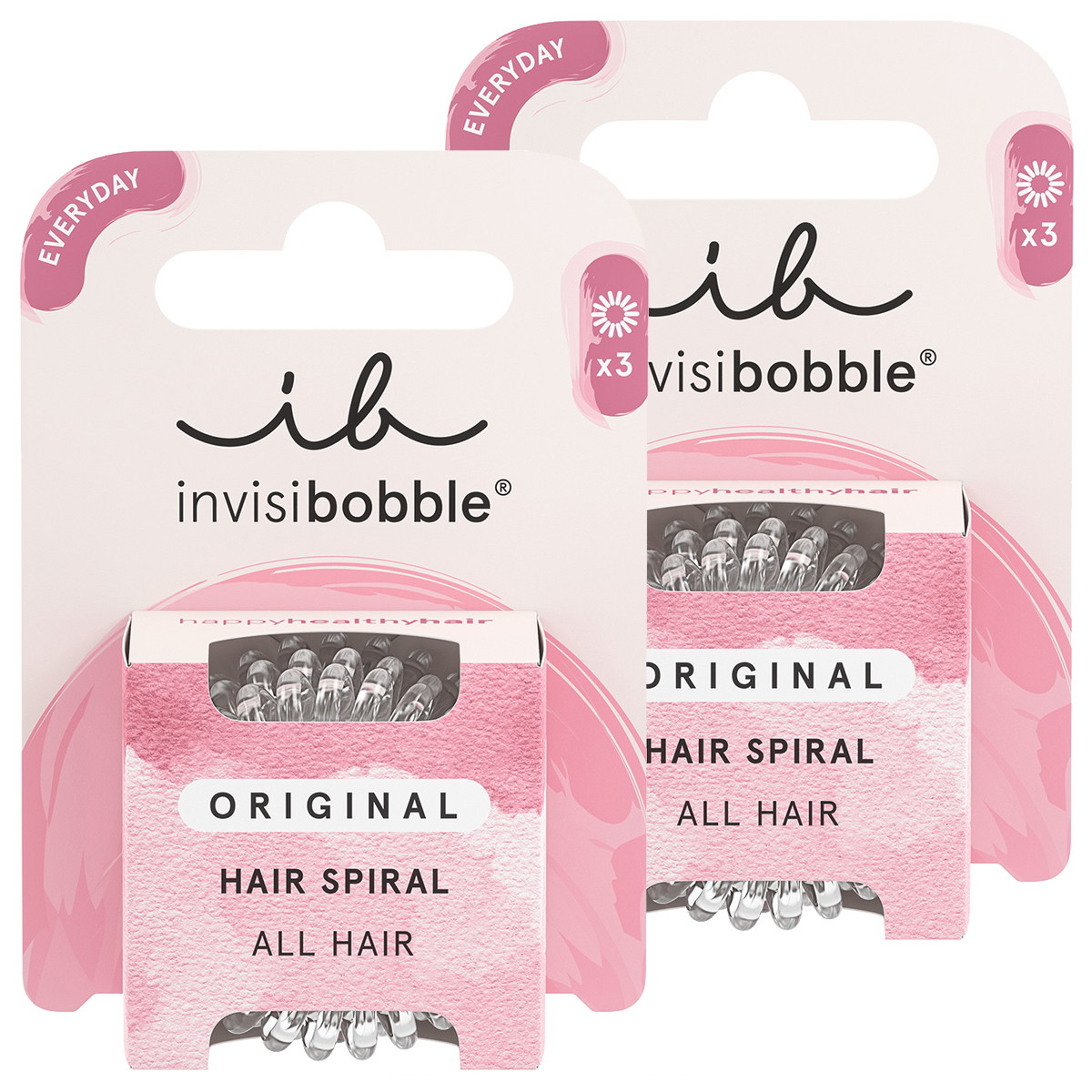 Lot de chouchous (2 x transparents)