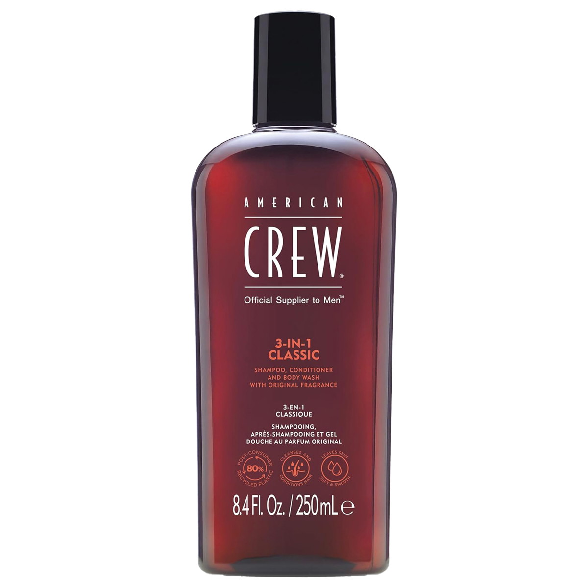 3In1 Classic Shampoo, Conditioner & Body Wash