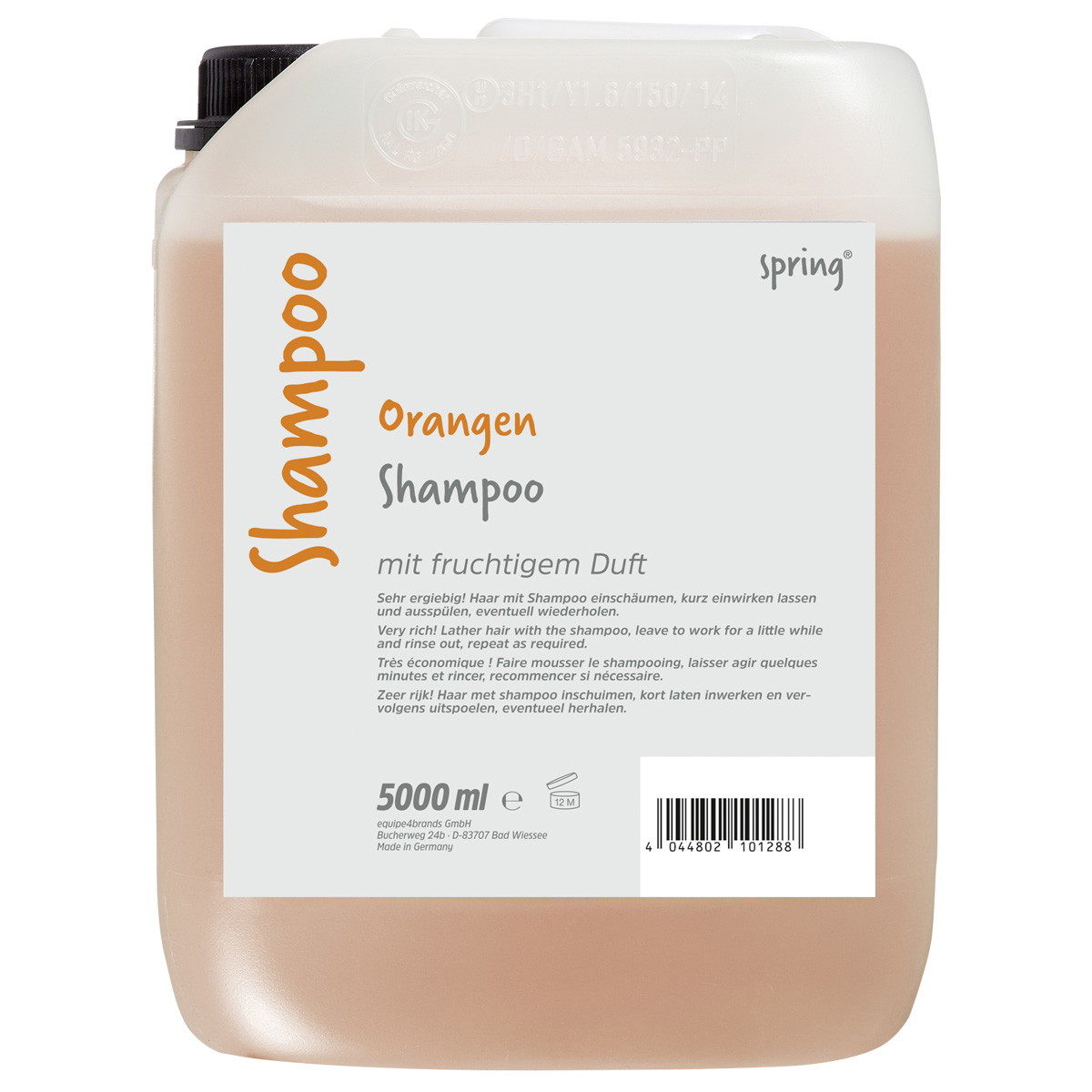 Shampoo all'arancia