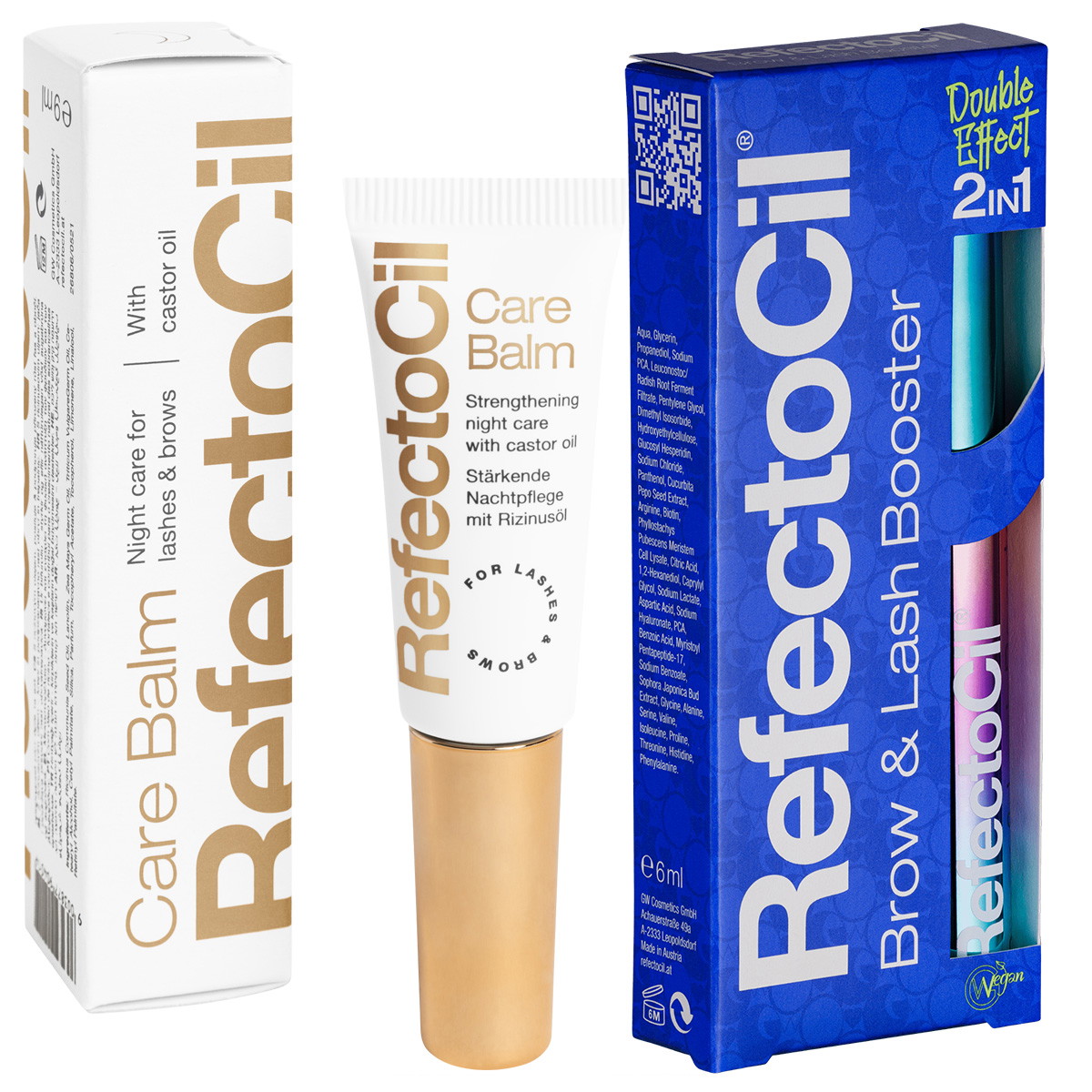 Brow & Lash Booster + Care Balm Set