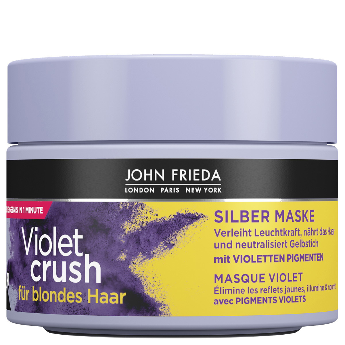 Violet Crush Silver mask