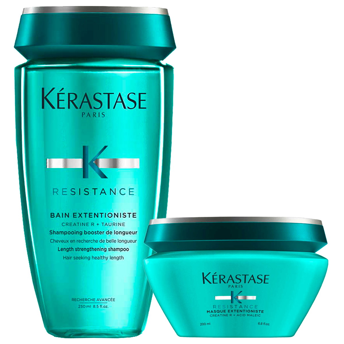 Resistance Extentioniste Set (Shampoo 250ml + Mask 200ml)