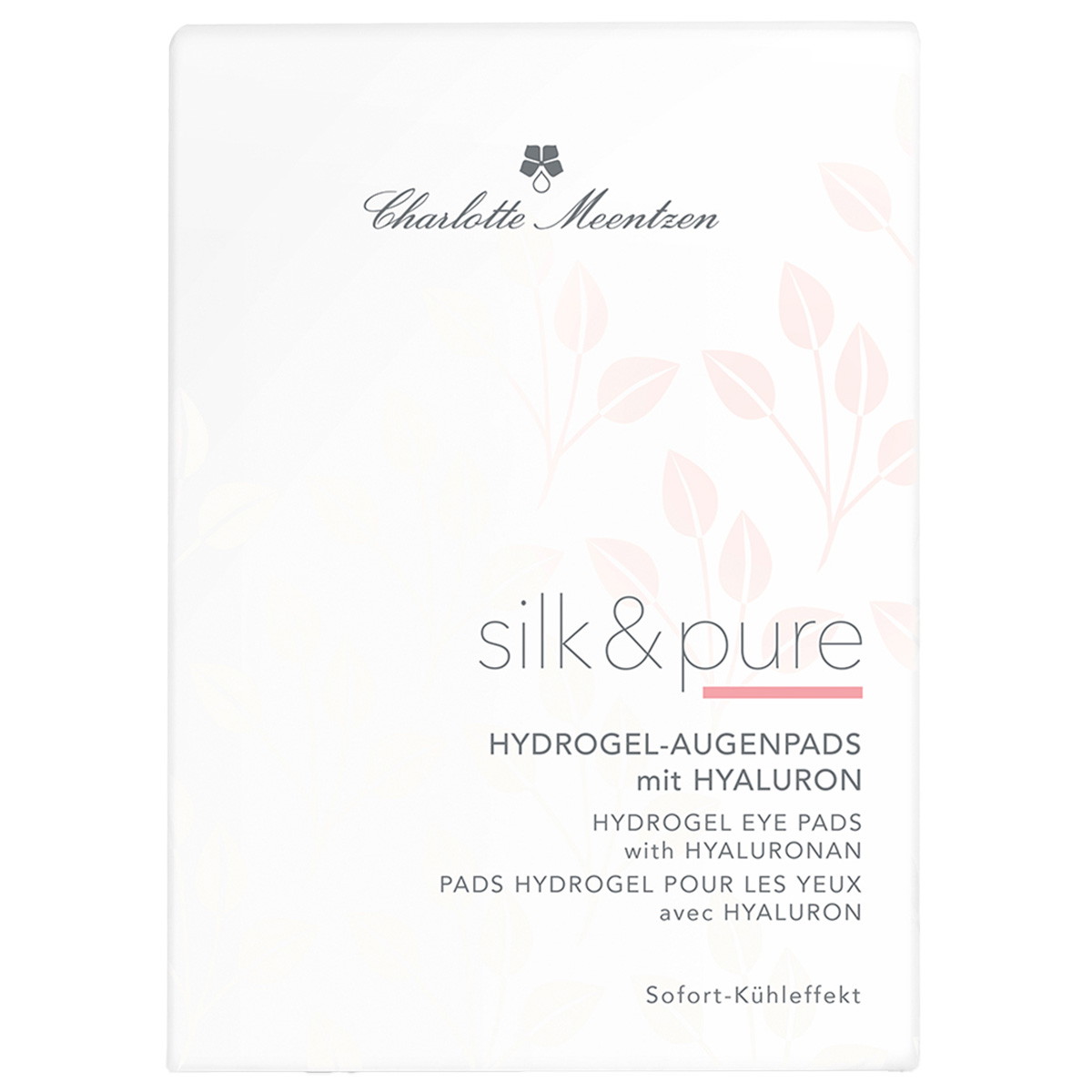 Silk & Pure Hydrogel-Augenpads mit Hyaluron