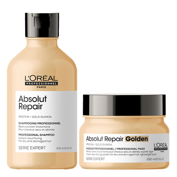 Serie Expert Absolut Repair Care Duo Set (Shampoo 300ml + Mask 250ml)