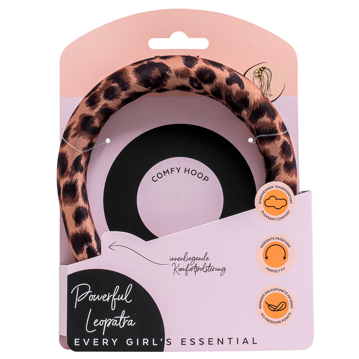Leopard-look headband