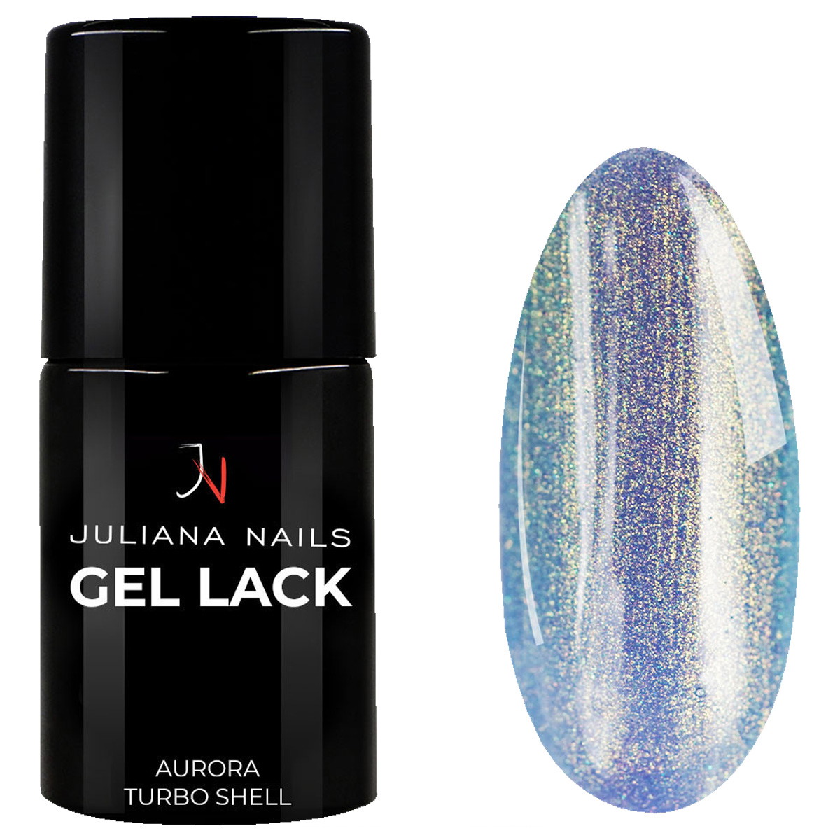 Juliana Nails Gel Lack Aurora Turbo Shell 6 ml