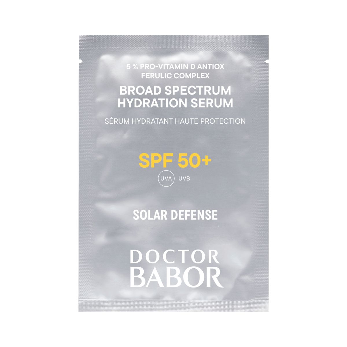 DOCTOR BABOR SOLAR DEFENSE Broad Spectrum Hydration Serum SPF 50+ Sachet
