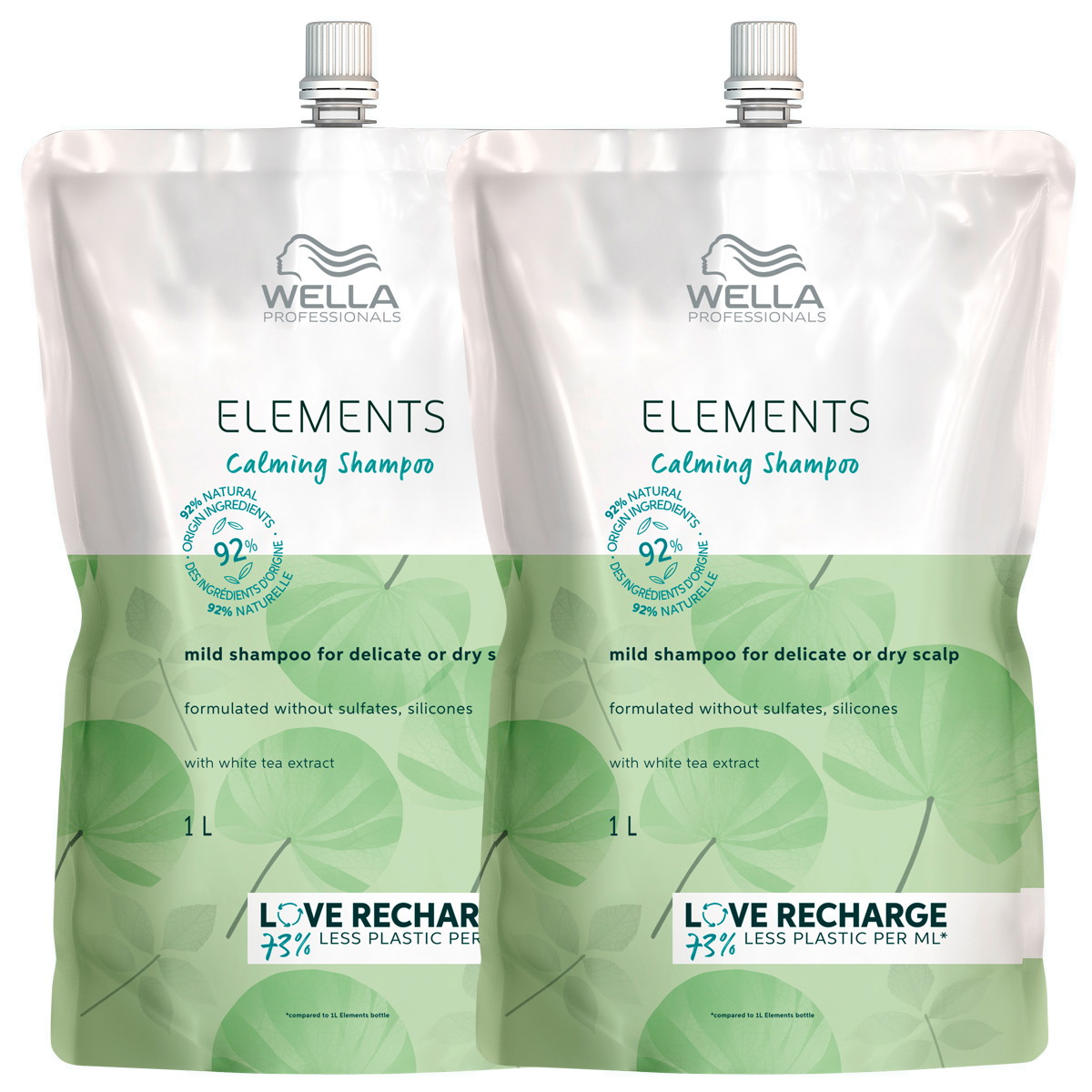 Elements Calming Shampoo Refill Set (2 x 1000ml)