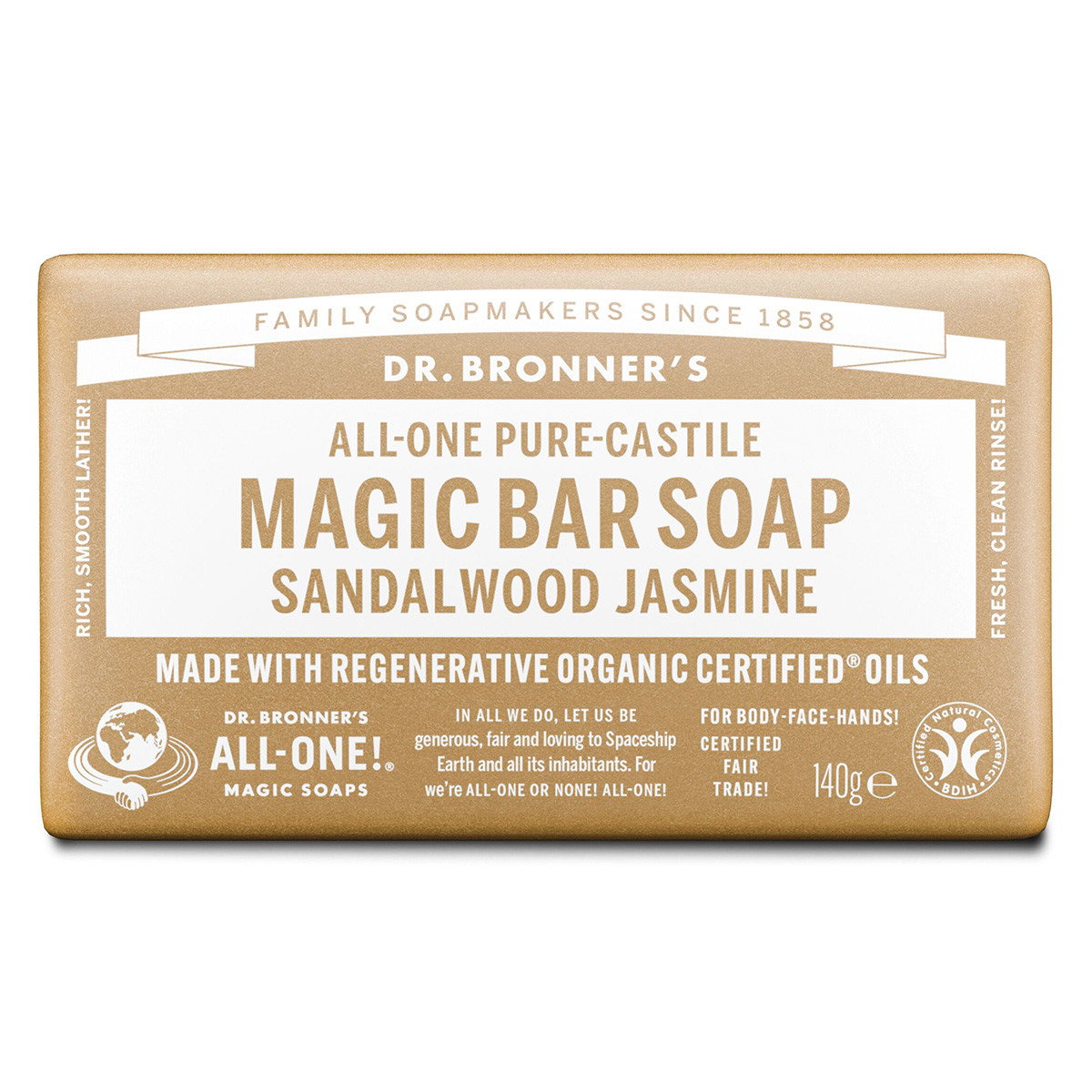 MAGIC BAR SOAP Sandalwood Jasmine