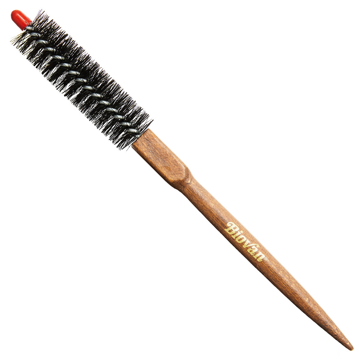 Brosse ronde pour cheveux courts