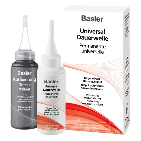 Kit de permanente universel (lotion 75 ml + fixateur 75 ml)