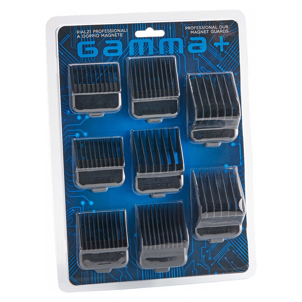 Double magnet attachment combs