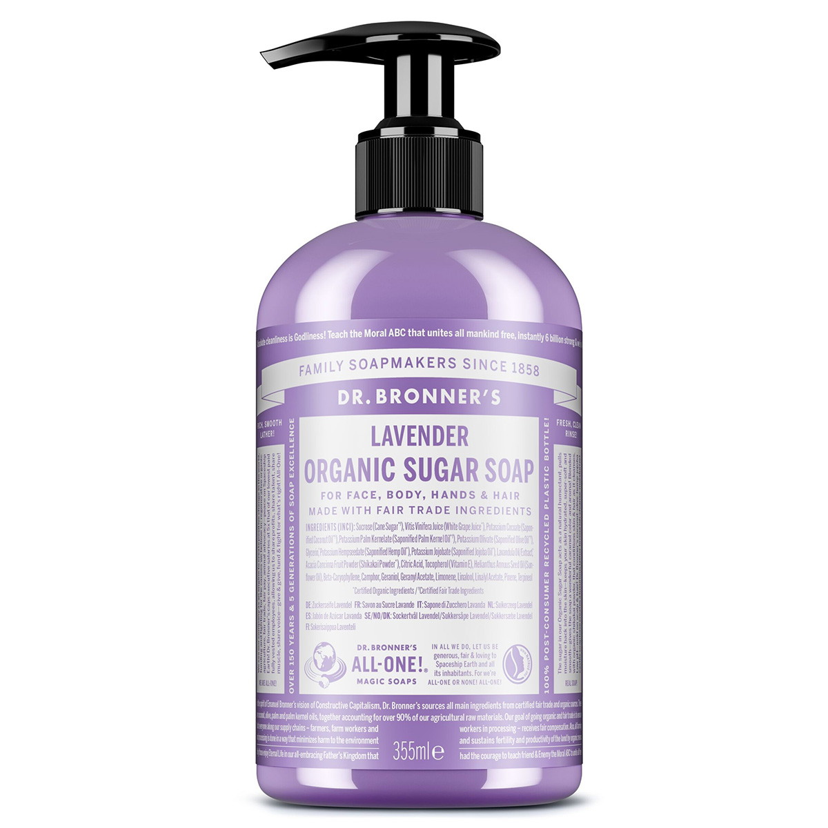 ORGANIC SUGAR SOAP Lavender