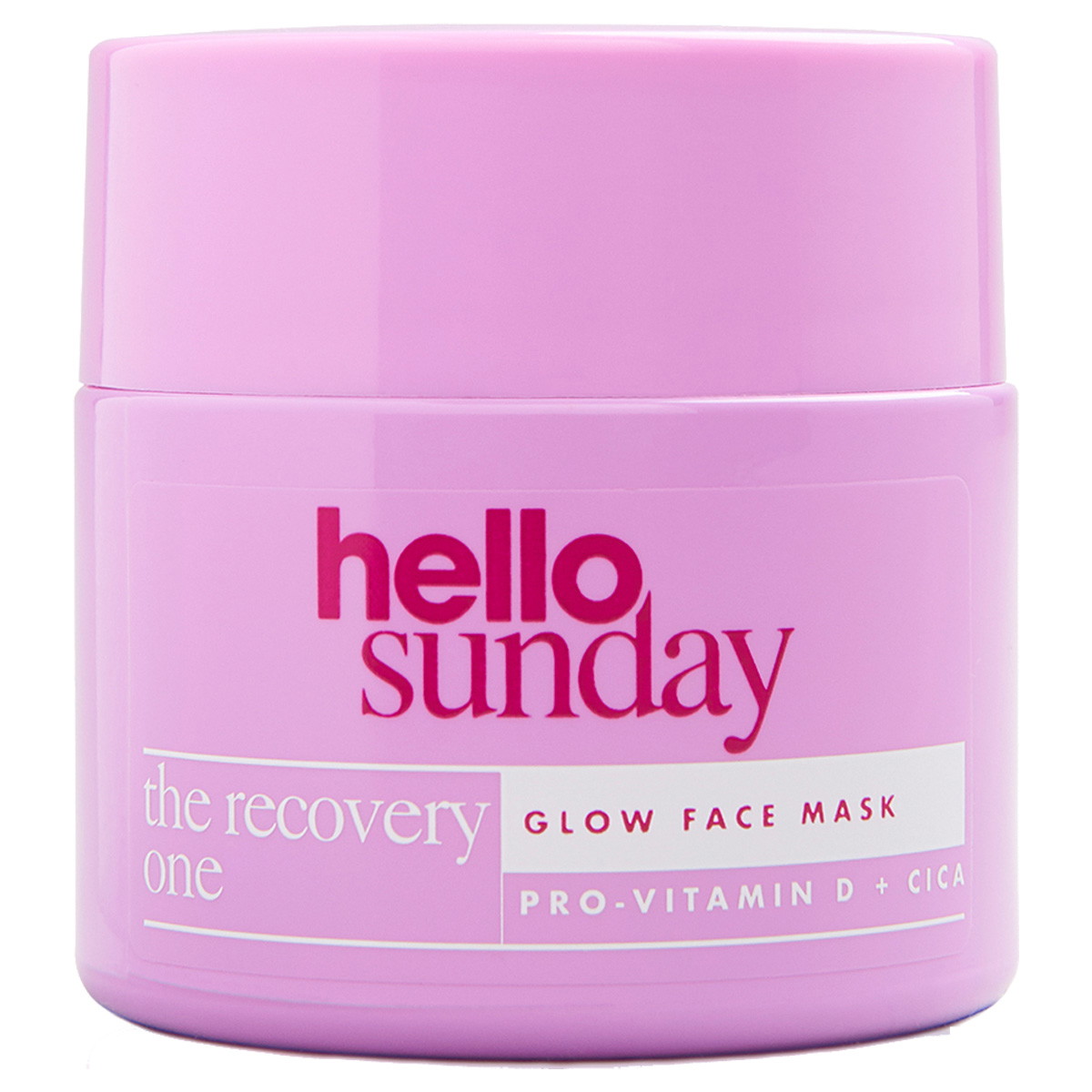 the recovery one Glow face mask