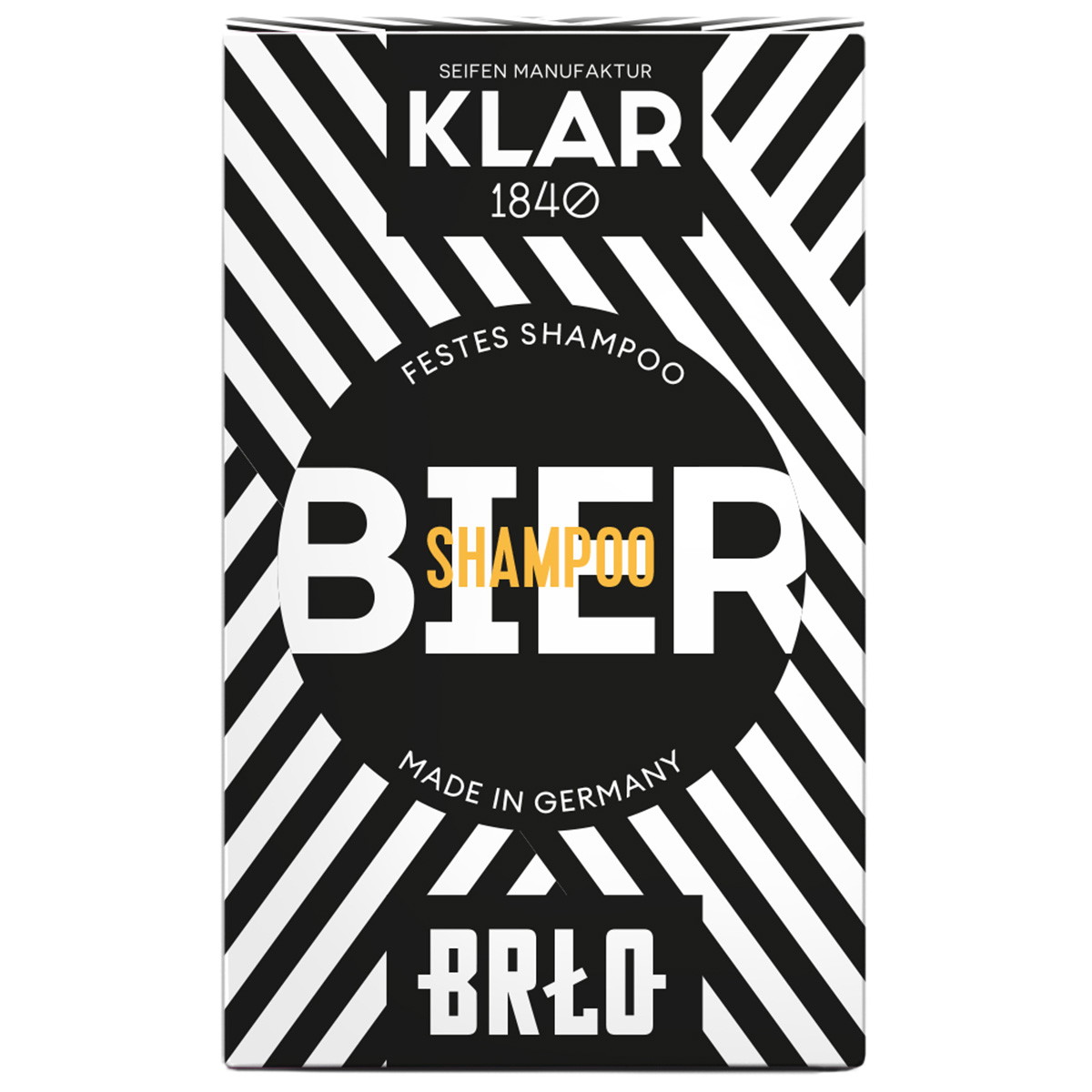 Solid Beer Shampoo Clear Soaps X BRLO