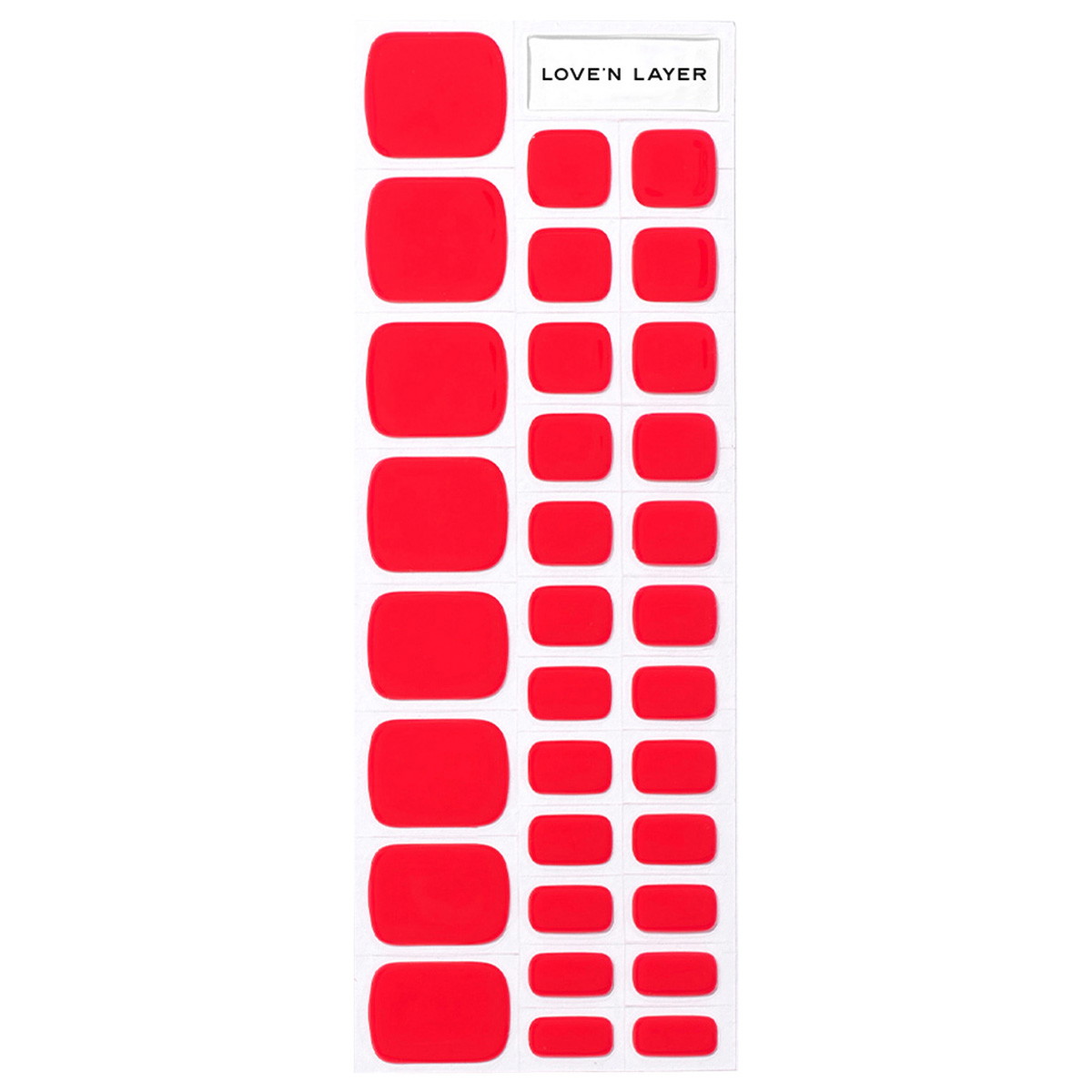 Solid Toe Lady Red