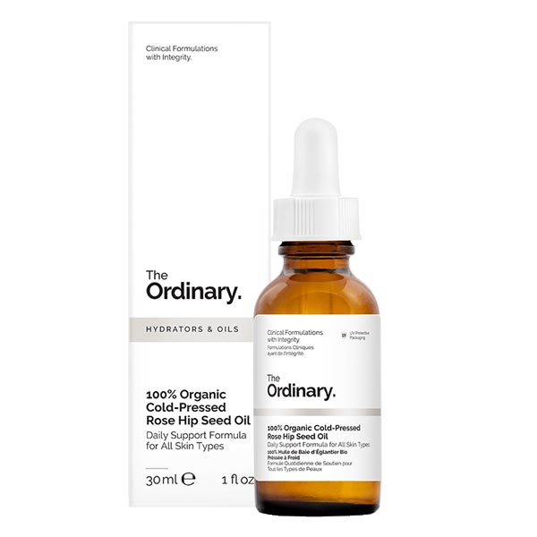 100% Organic Cold-Pressed Rose Hip Seed Oil