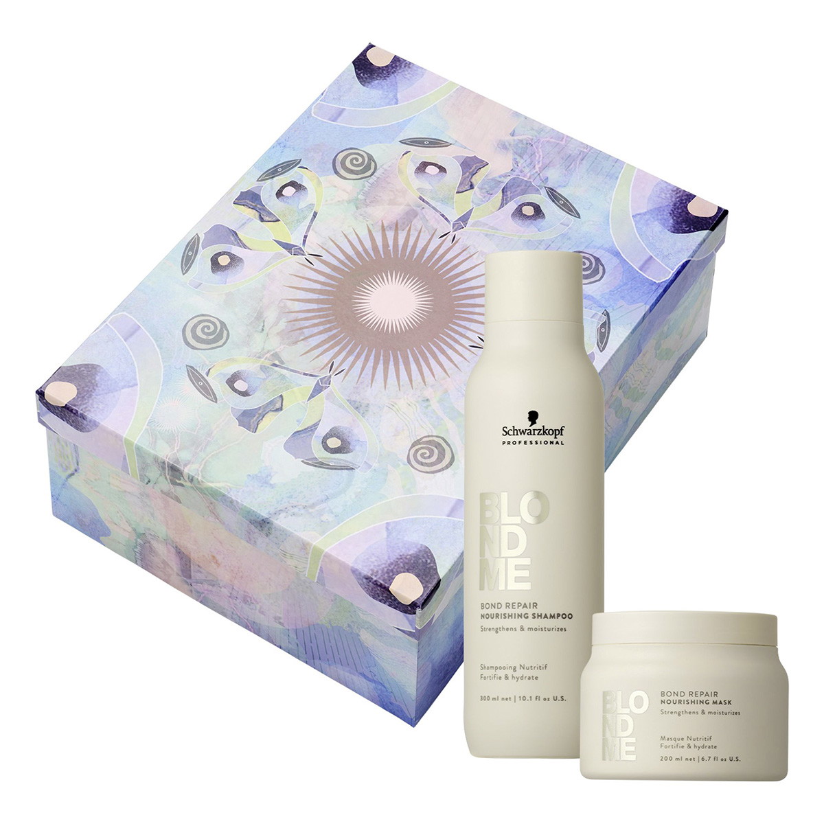 BLONDME Cofanetto regalo Essentials Nourishing (shampoo 300 ml + maschera 200 ml)