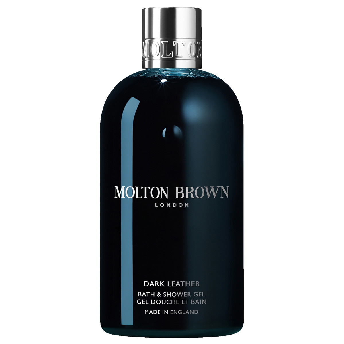Dark Leather Bath & Shower Gel