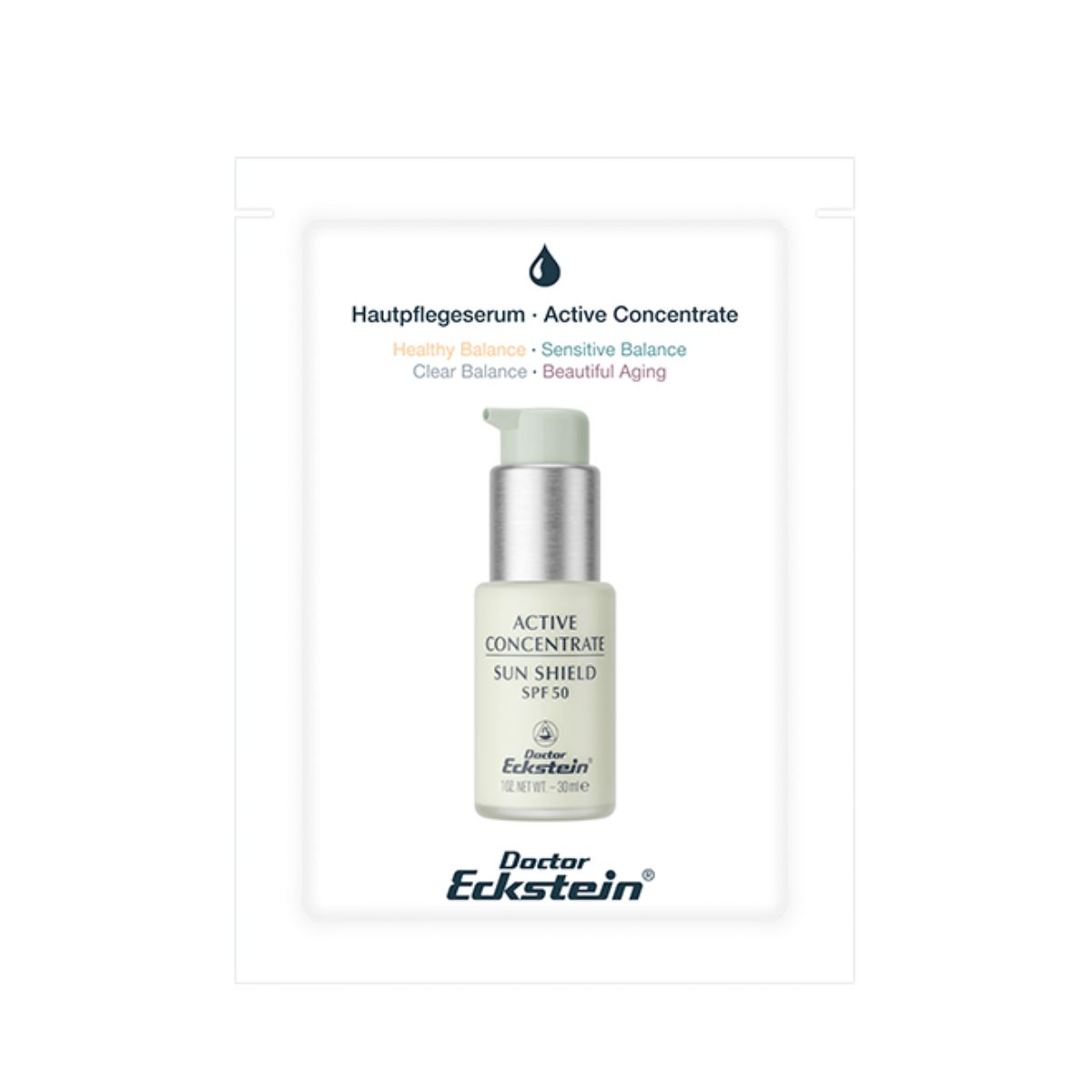 Active Concentrate Sun Shield SPF 50 Sachet