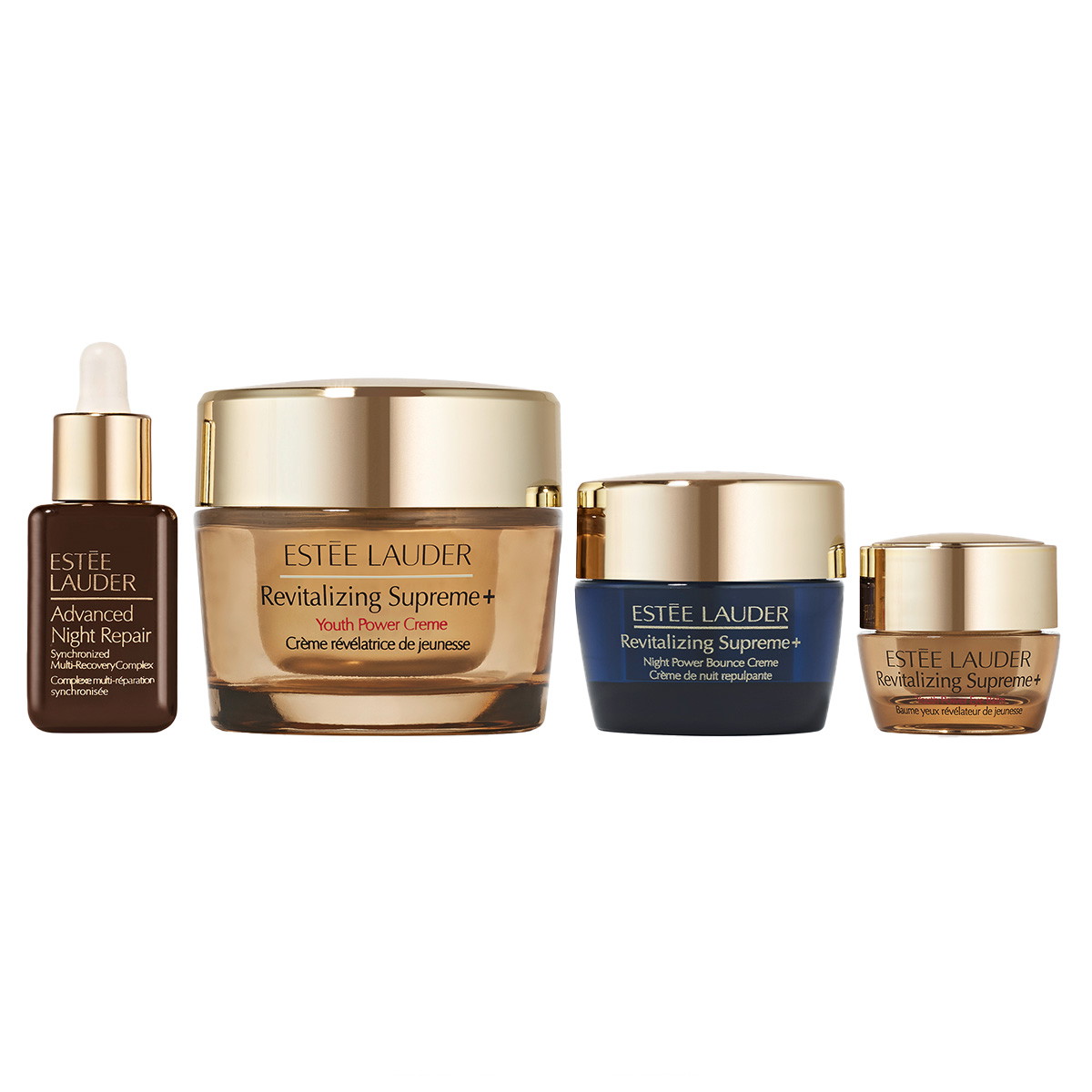 Supreme + Moisture Value Set (Cream 50ml + Night Cream 50ml + Serum 15ml + Eye Balm 5ml)