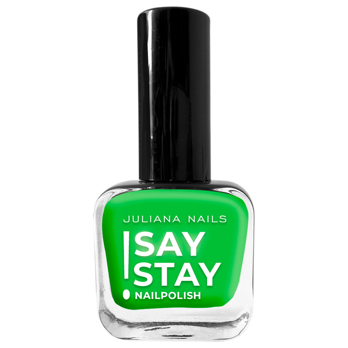Say Stay! Nail Polish Neon Hashtag Green