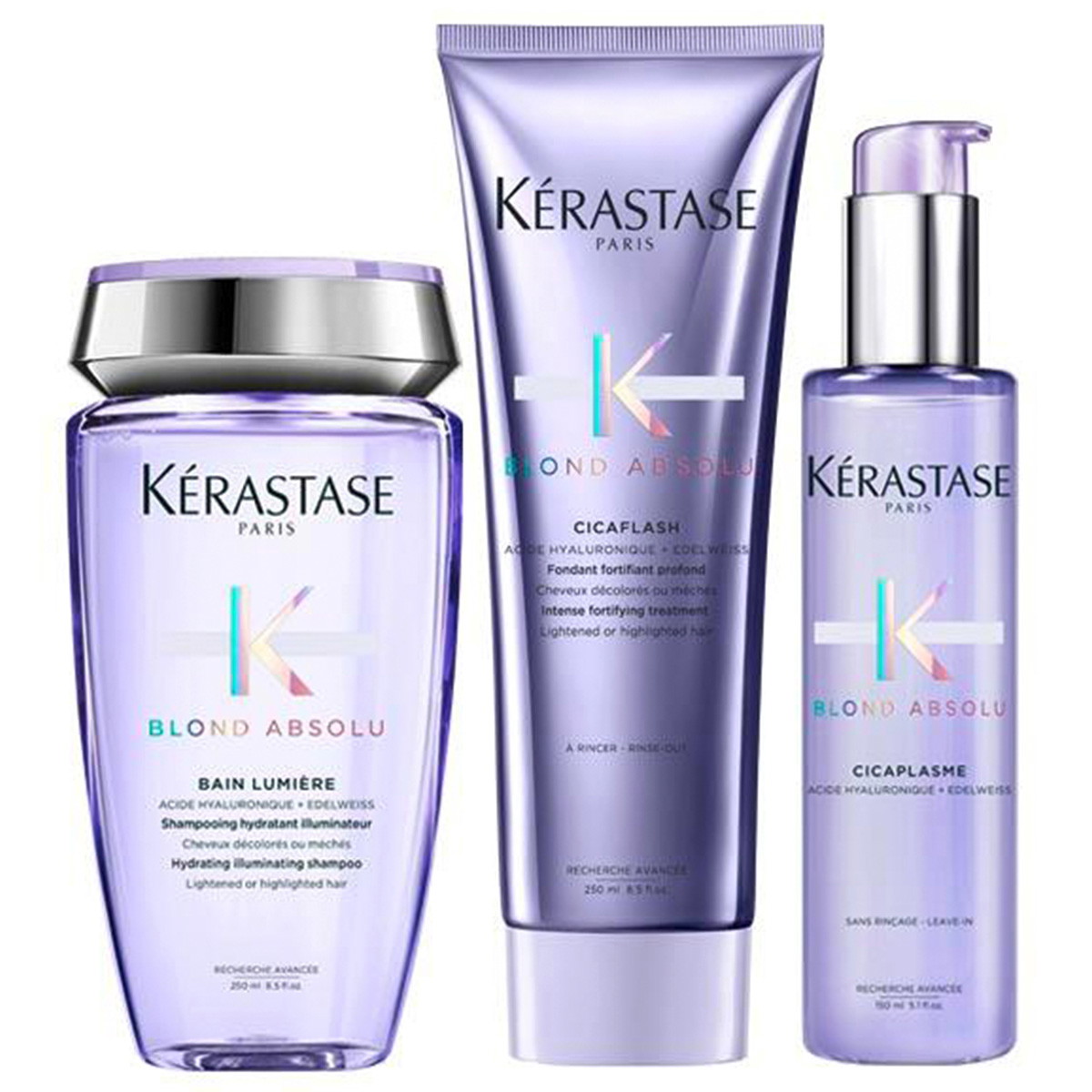 Blond Absolu Kit de soins pour cheveux blonds et décolorés