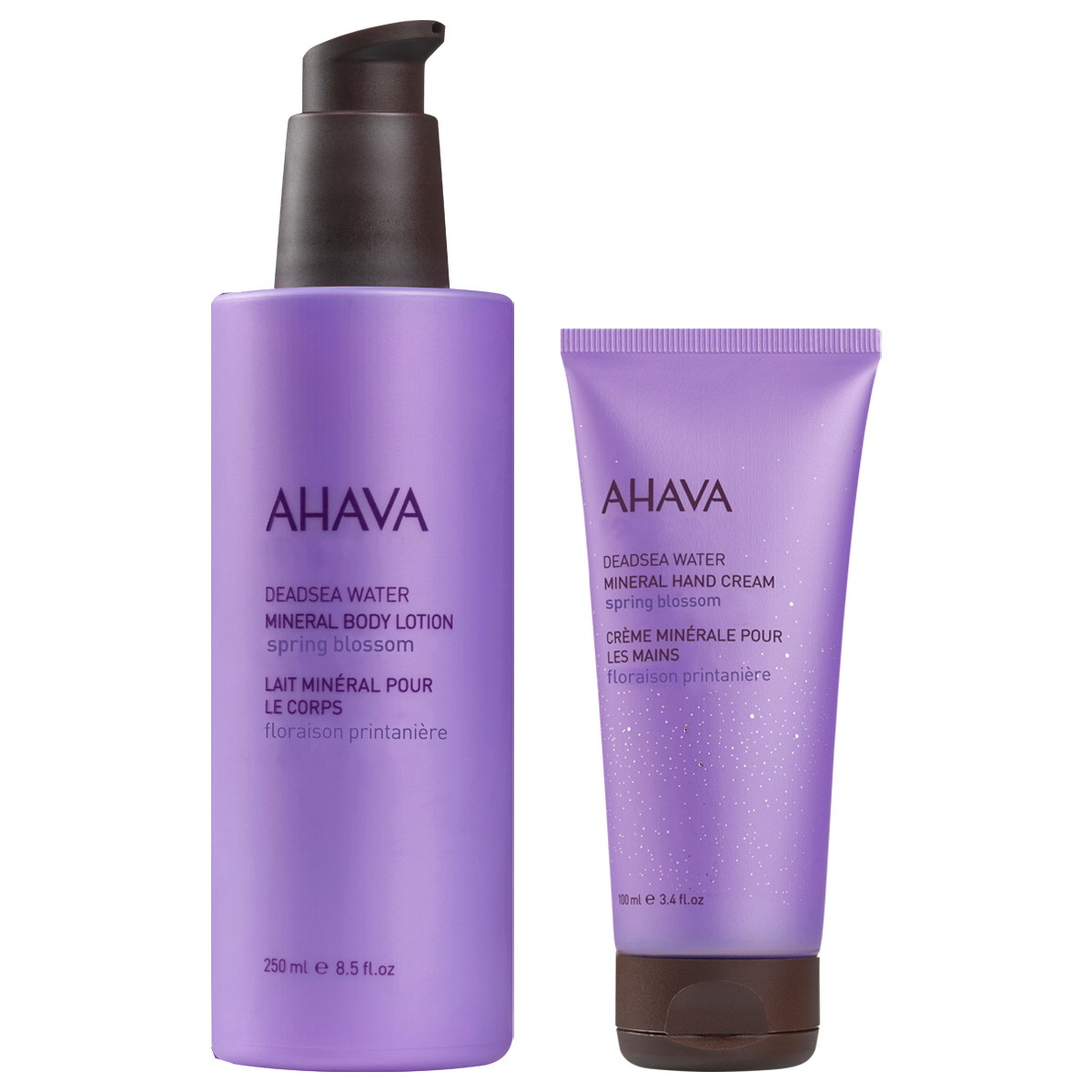 Deadsea Water Spring Blossom Set (Body Lotion 250ml + Hand Cream 100ml)