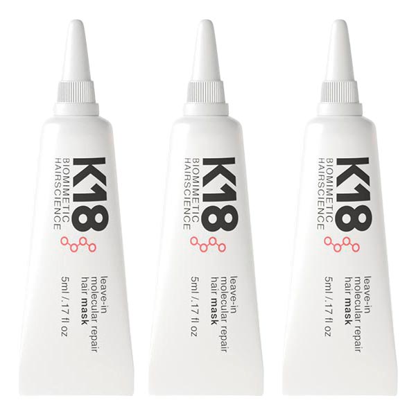 Leave-In Molecular Repair Hair Mask Set (3 x 5ml)