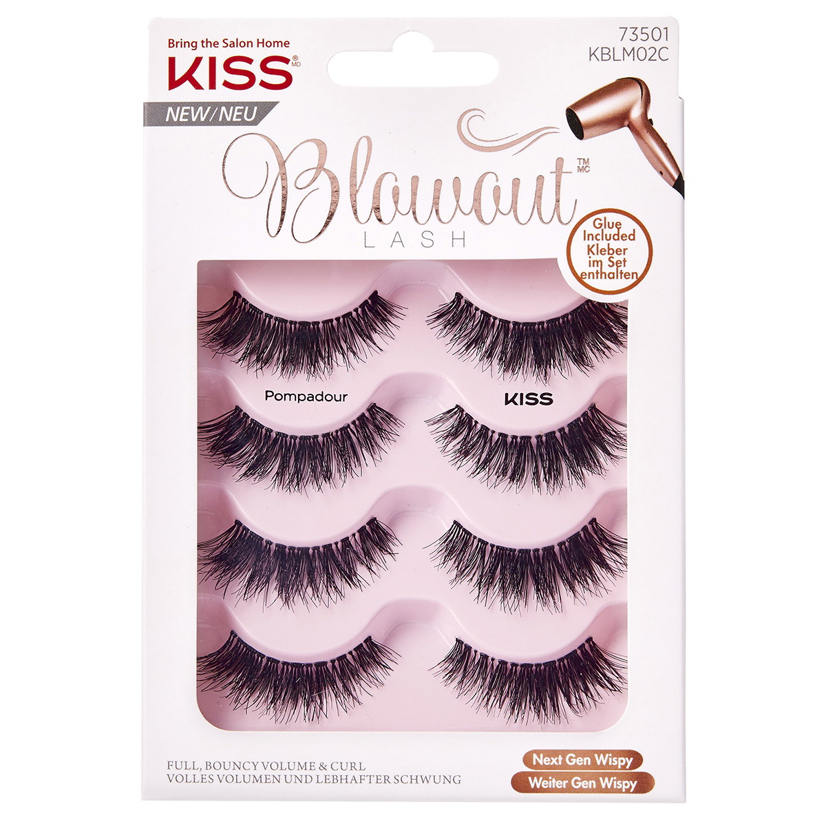 Blowout Lash Multipack Pompadour