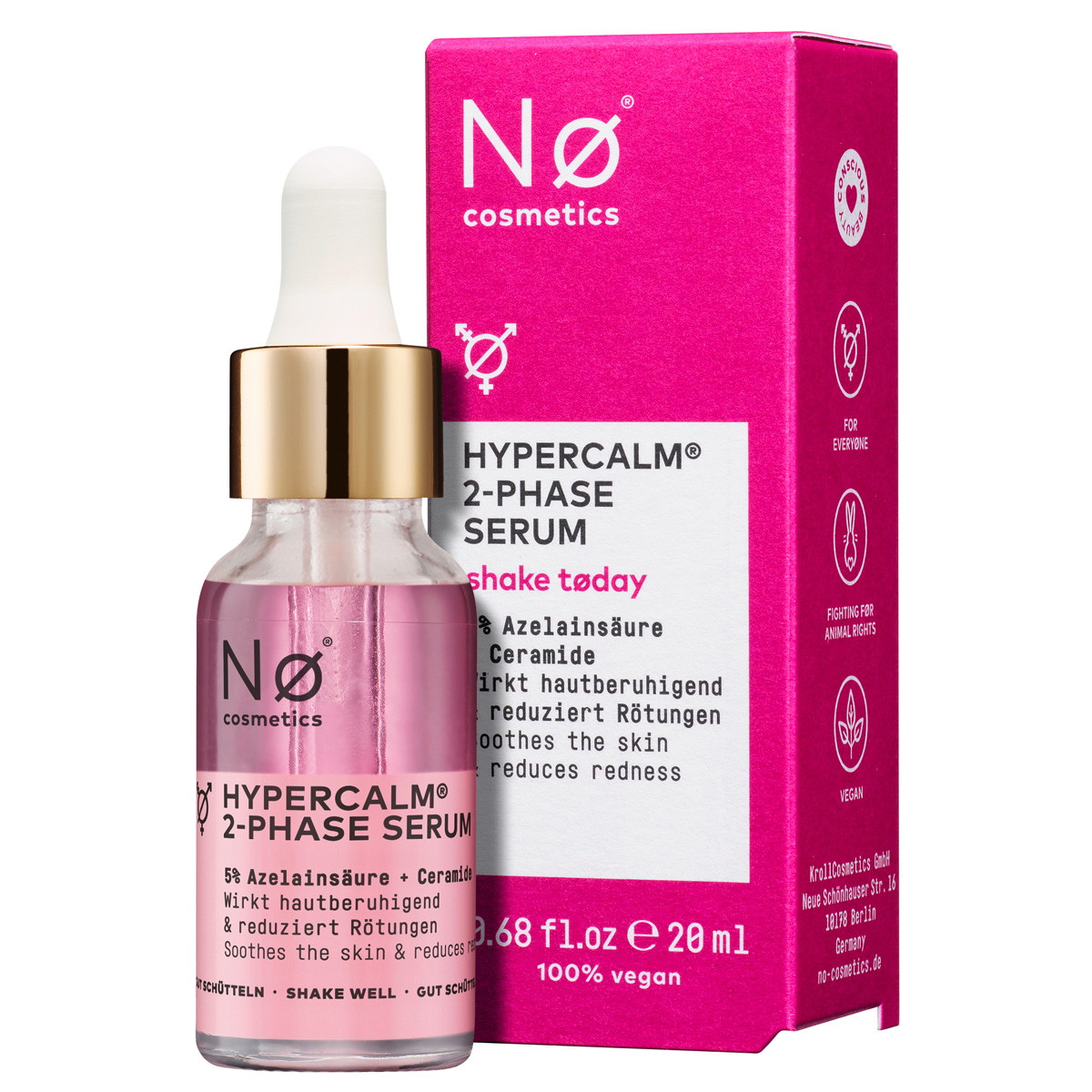 shake tøday Hypercalm 2-Phase Serum