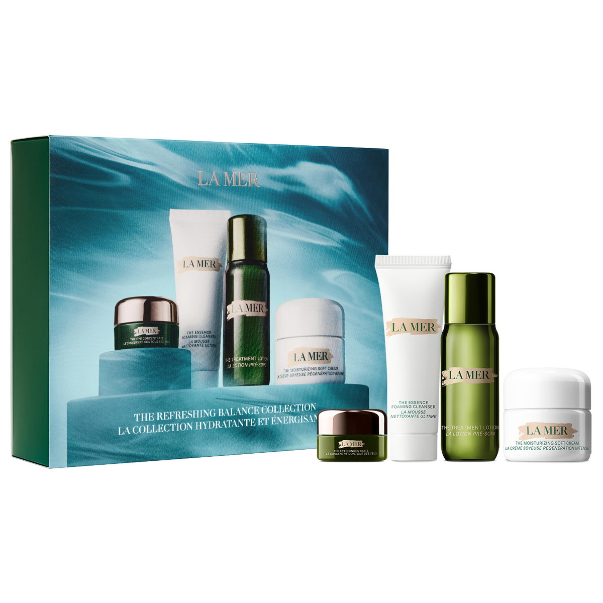 The Refreshing Balance Collection (Cream 15ml + Cleanser 30ml + Lotion 30ml + Concentrate 5ml)
