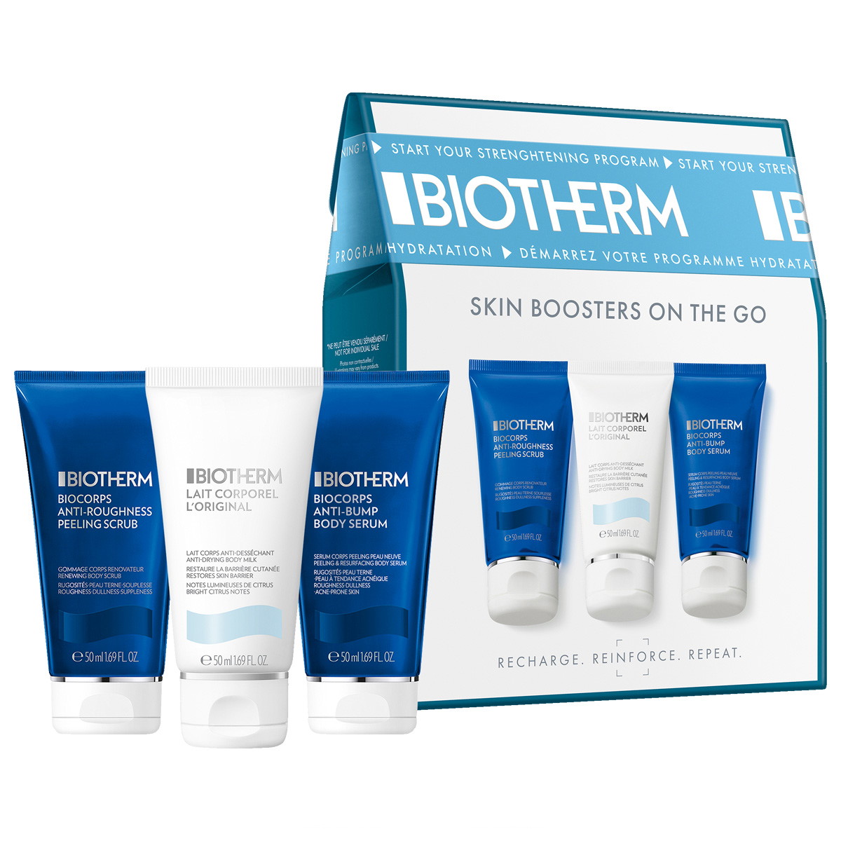 Biocorps Body Scrub Trio Set