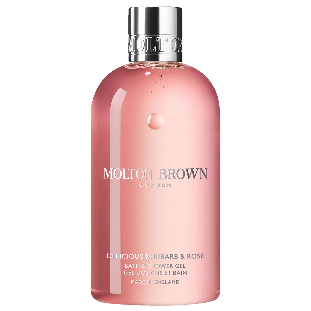 Delicious Rhubarb & Rose Bath & Shower Gel