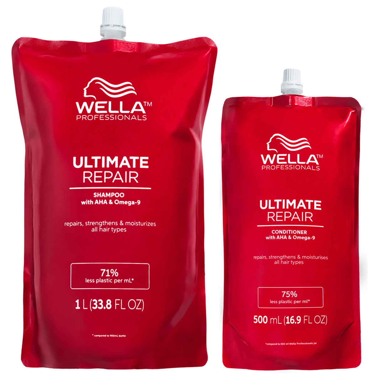 Ultimate Repair Daily Kit Refill (Shampoo Refill 1000ml + Conditioner Refill 500ml)