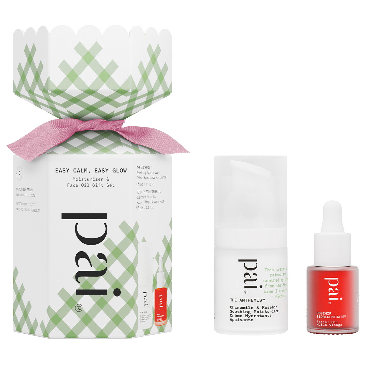 Easy Calm, Easy Glow Moisturizer & Face Oil Gift Set