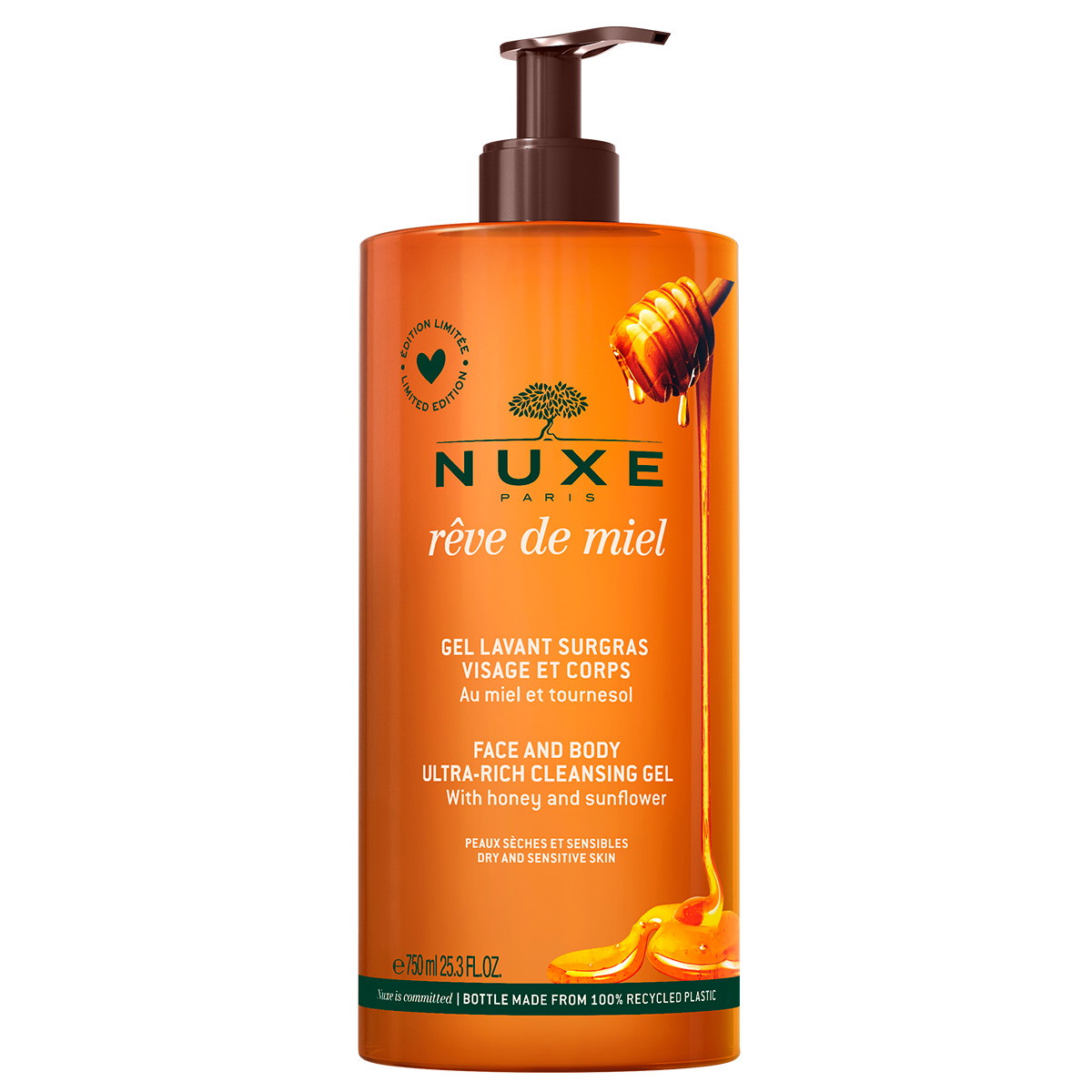 Rêve de Miel Face and Body Ultra-Rich Cleansing Gel