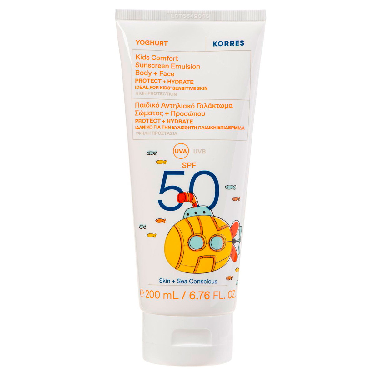 Yoghurt Kids Comfort Sunscreen Emulsion SPF 50