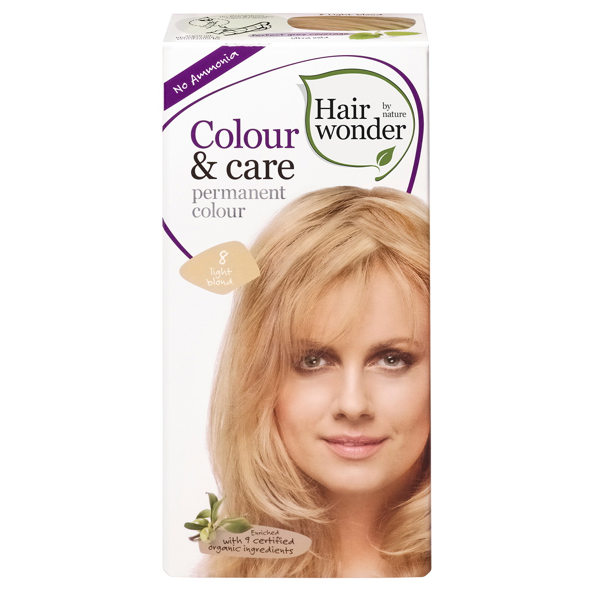Colour & Care permanent colour 8 light blond