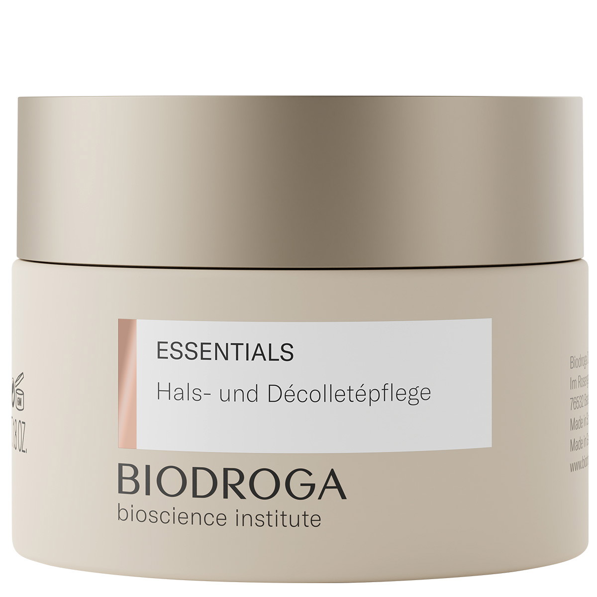 Bioscience Institute ESSENTIALS Neck and décolleté care
