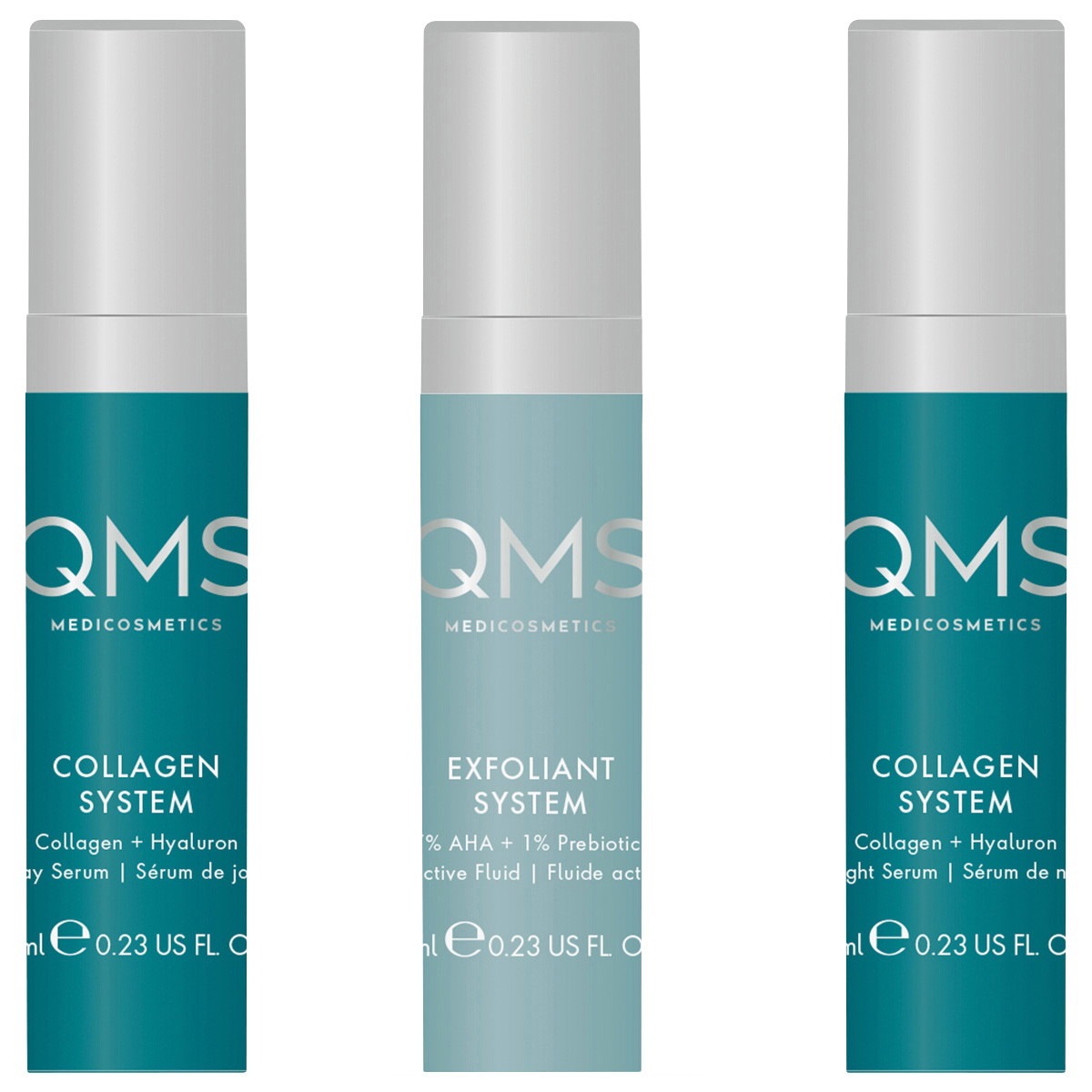 Collagen + Exfoliant Set Medium 3 x 7 ml